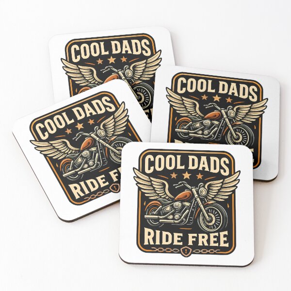Item preview, Cool Dads Ride Free Motorcycle Biker Gift designed and sold by Nuvoro Gifts.