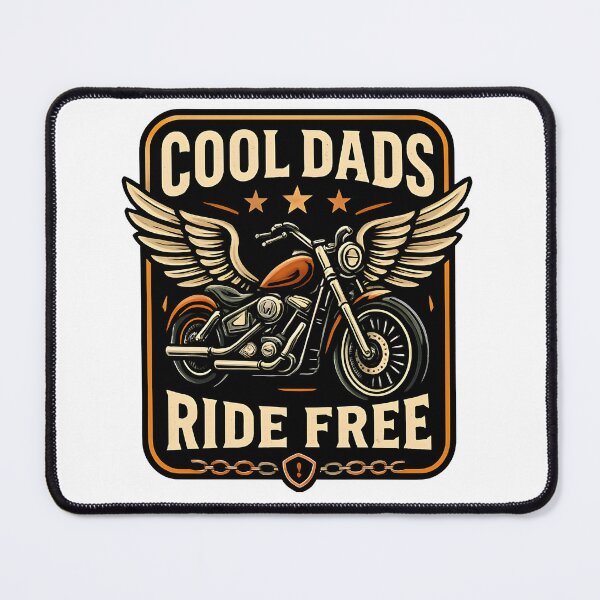 Item preview, Cool Dads Ride Free Motorcycle Biker Gift designed and sold by Nuvoro Gifts.