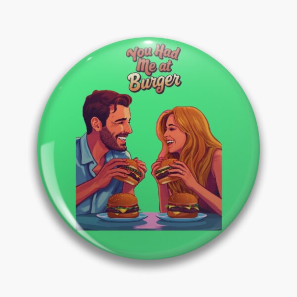 Item preview, Funny Relationship Slogan You Had Me at Burger Graphic designed and sold by Miheerala.