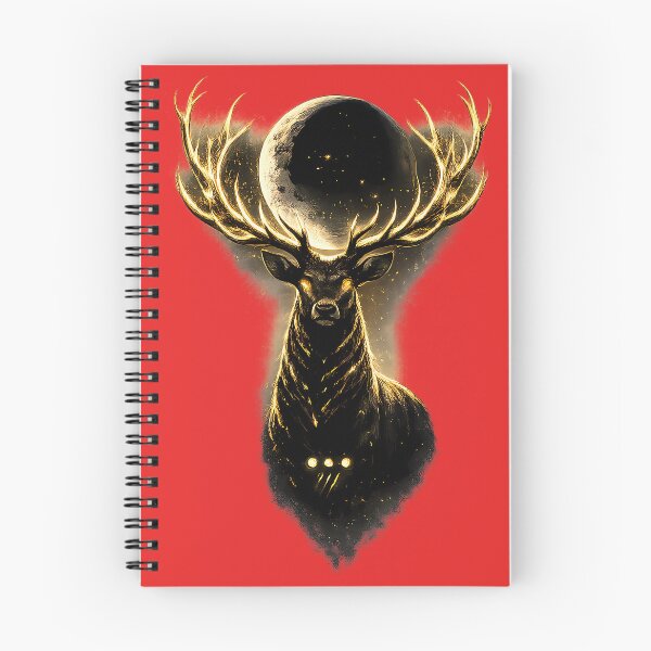 Item preview,  Night Deer with Moon and Three Claw Mark designed and sold by WarriorVision.