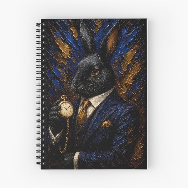 Item preview, Elegant Pocket Watch Suit Rabbit Moody Aesthetic Art designed and sold by Vista Atelier.