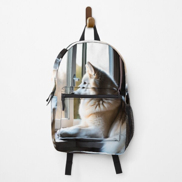 Item preview, Animals - Siberian Husky, Contemplative Portrait by the Window designed and sold by DoodyPets.