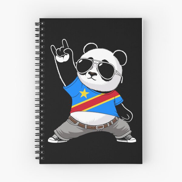 Item preview, Cool Congo Panda DR Congo Flag Congolese Pride Funny designed and sold by Ali-printshop.