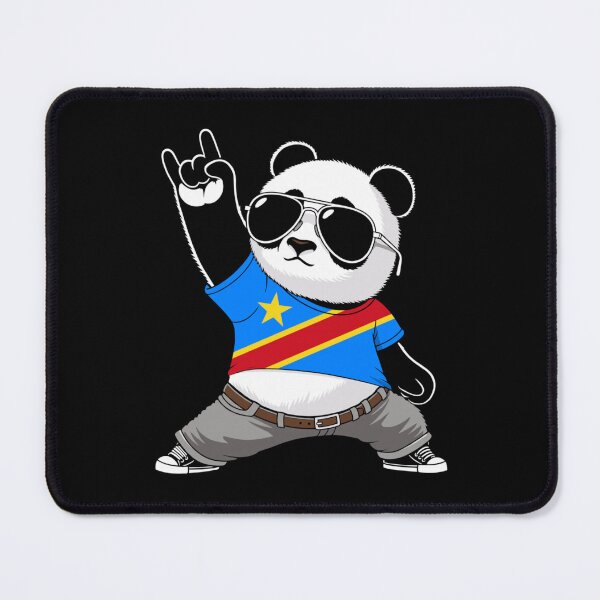 Item preview, Cool Congo Panda DR Congo Flag Congolese Pride Funny designed and sold by Ali-printshop.