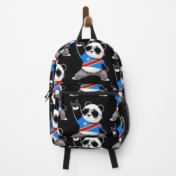 Item preview, Cool Congo Panda DR Congo Flag Congolese Pride Funny designed and sold by Ali-printshop.