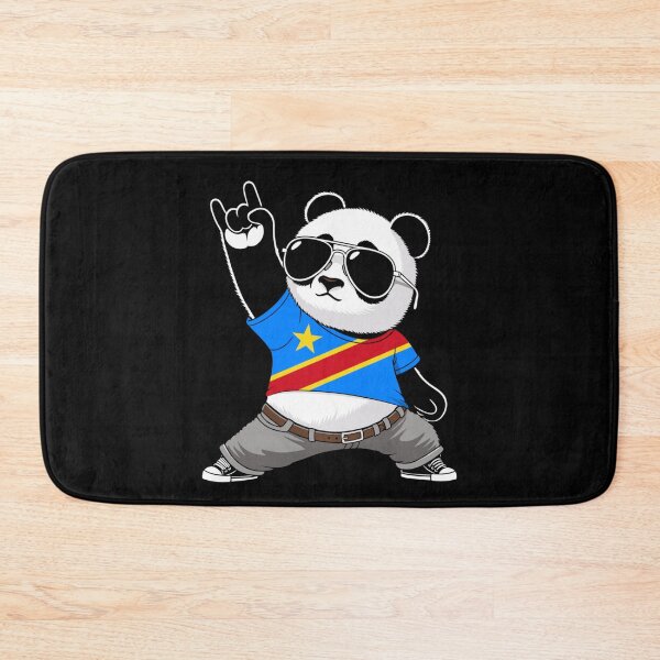 Item preview, Cool Congo Panda DR Congo Flag Congolese Pride Funny designed and sold by Ali-printshop.