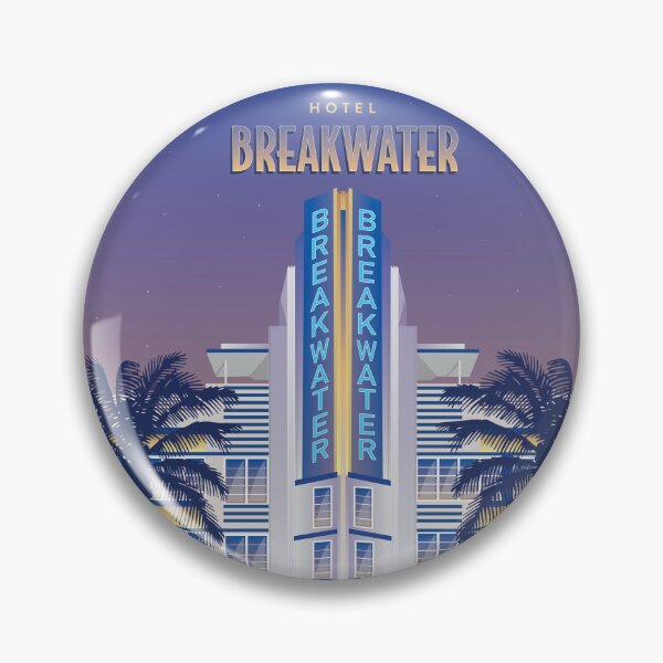 Item preview, Breakwater Hotel designed and sold by alicemwolf.