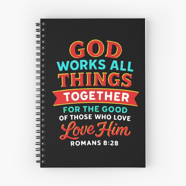 Item preview, Romans 8:28 God Works All Things Together For The Good designed and sold by plushism.