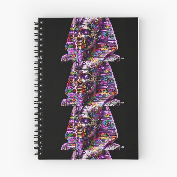 Item preview, Cyberpunk Pharaoh: Neon Egyptian God King designed and sold by Neo Tokio.
