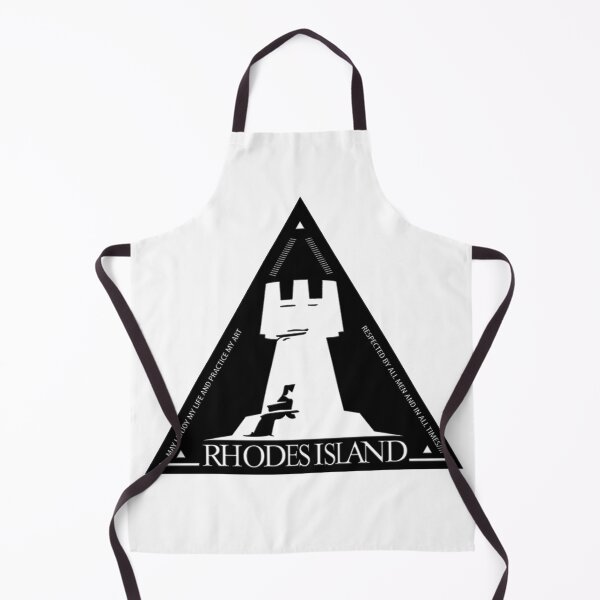Item preview, Arknights Rhodes Island Emblem White designed and sold by SkyPouikPouik.
