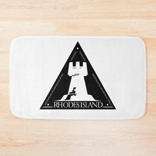 Item preview, Arknights Rhodes Island Emblem White designed and sold by SkyPouikPouik.
