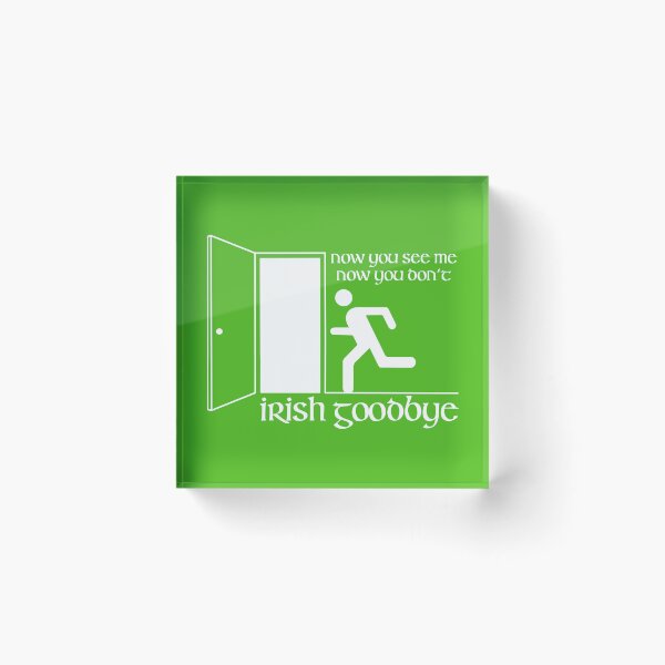 Item preview, Irish Goodbye designed and sold by pink-beagle.