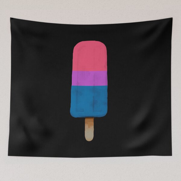 Item preview, Cute Bisexual Pride Flag Popcicle designed and sold by TackyTime.