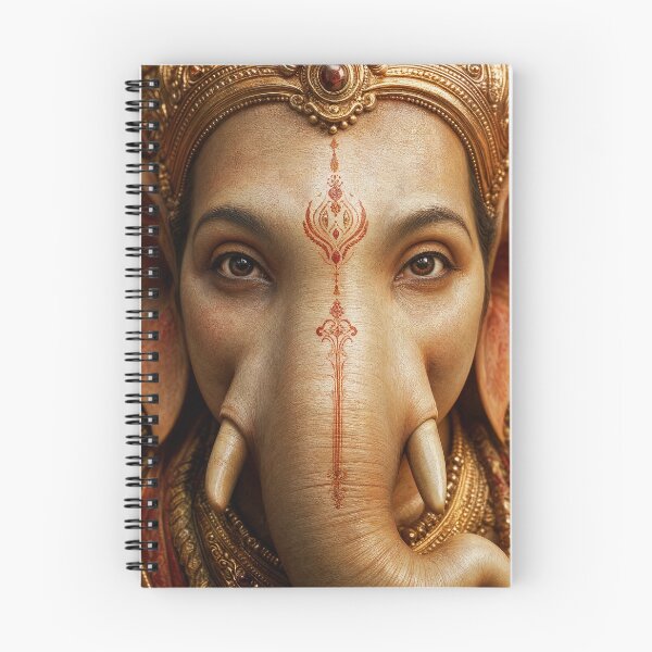 Item preview, Ganesh Remover of Obstacles Hindu God Sacred Art designed and sold by Sovira Studio .