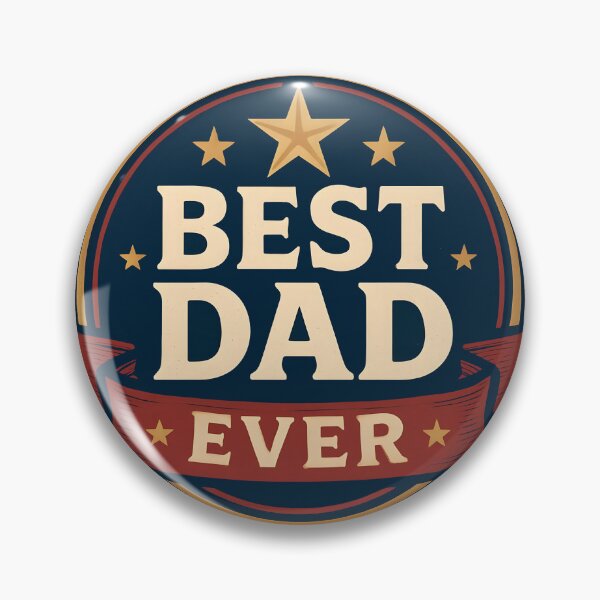 Item preview, Best Dad Ever Retro Vintage Emblem Gift designed and sold by Nuvoro Gifts.