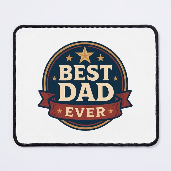 Item preview, Best Dad Ever Retro Vintage Emblem Gift designed and sold by Nuvoro Gifts.