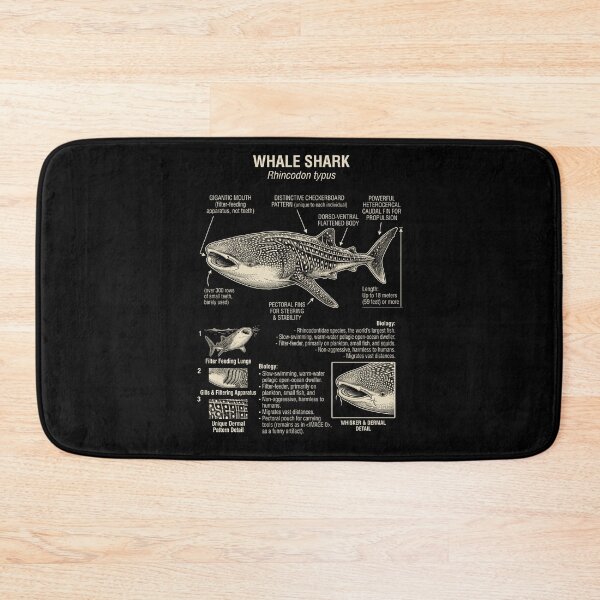 Item preview, Whale Shark Scientific Anatomy Biology Animal Lover designed and sold by Kimberley King Art  King Art.