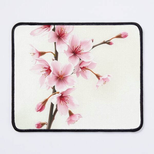 Item preview, Elegant Blooming Pink Cherry Blossom Branch designed and sold by Vida e Arte.