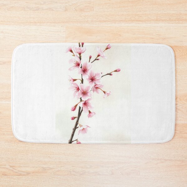 Item preview, Elegant Blooming Pink Cherry Blossom Branch designed and sold by Vida e Arte.
