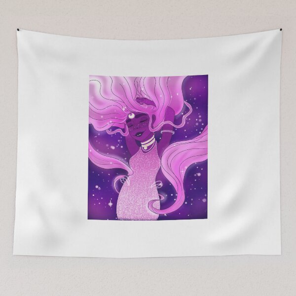 Item preview, Pink Hair Cosmic Goddess Dancing designed and sold by Love-bloock.