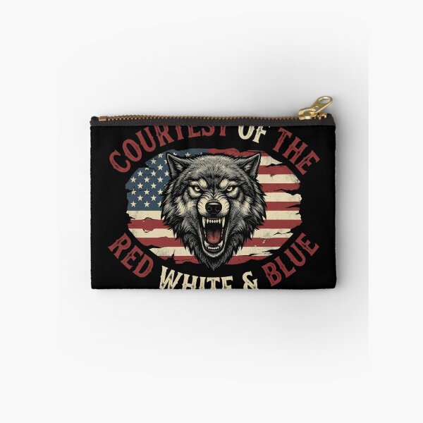 Item preview, Courtesy Of The Red White Blue Wolf Shirt designed and sold by TeNovaStudio.