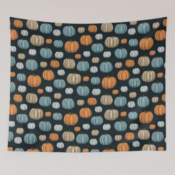 Item preview, Masses of pumpkins in various colors designed and sold by Sonja Birkelbach.