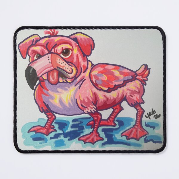 Item preview, Pygmy Flamingo Pug designed and sold by QueenDragon2828.