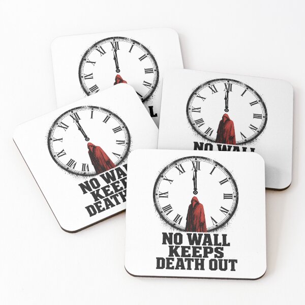 Item preview, Masque of the Red Death Plague Doctor Gothic Clock Art designed and sold by Fenay Designs.