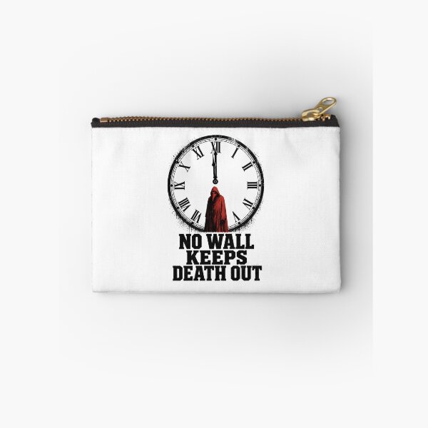 Item preview, Masque of the Red Death Plague Doctor Gothic Clock Art designed and sold by Fenay Designs.