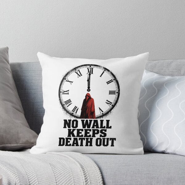 Item preview, Masque of the Red Death Plague Doctor Gothic Clock Art designed and sold by Fenay Designs.