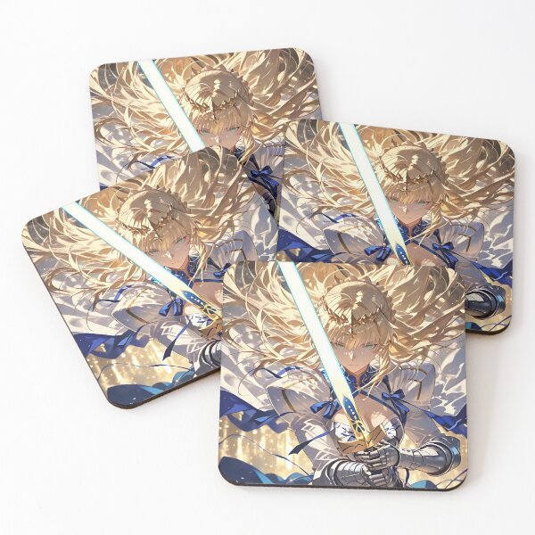 Item preview, Anime Sword Warrior Princess Blue Blade Fantasy Knight Lightning Aura Artwork designed and sold by Dyan4.