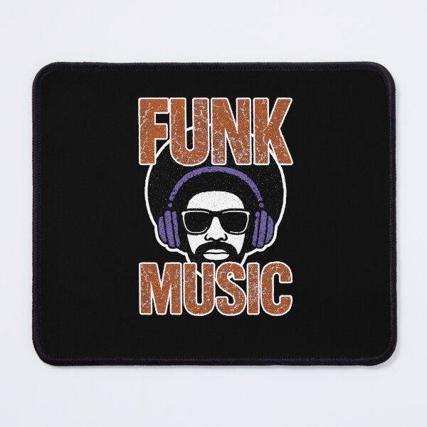 Item preview, Retro Funk Music: Afro Man in Headphones Vintage Art designed and sold by oltes75.