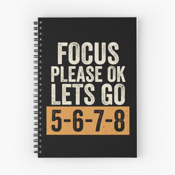 Item preview, Focus Please OK Lets Go 5 6 7 8 Funny Cheer Dance Coach designed and sold by Ali-printshop.