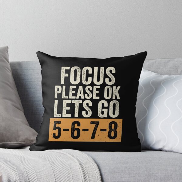 Item preview, Focus Please OK Lets Go 5 6 7 8 Funny Cheer Dance Coach designed and sold by Ali-printshop.