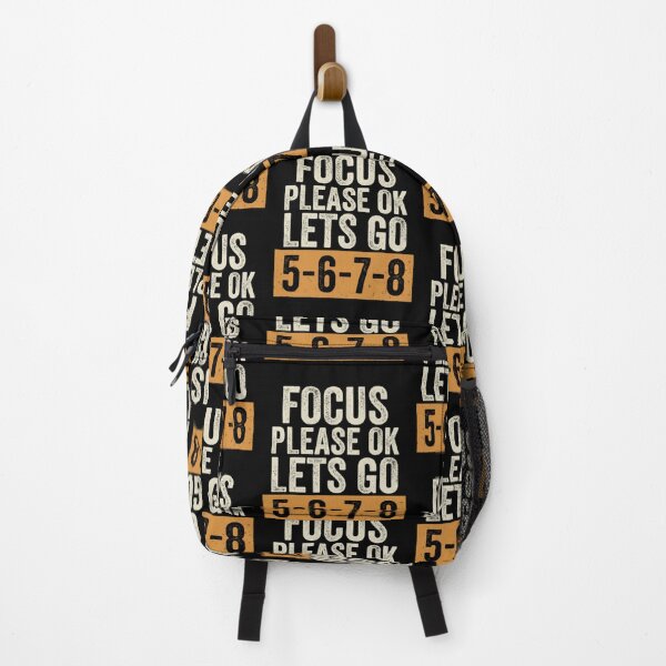 Item preview, Focus Please OK Lets Go 5 6 7 8 Funny Cheer Dance Coach designed and sold by Ali-printshop.