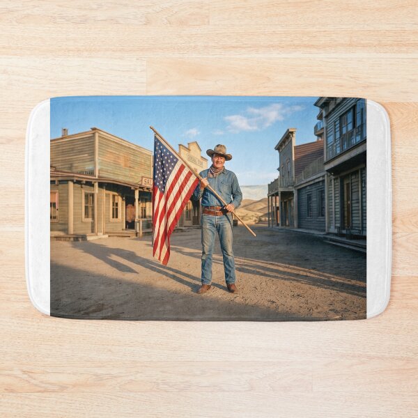 Item preview, John Wayne Portrait America's 250th Anniversary designed and sold by Home Decor Art.