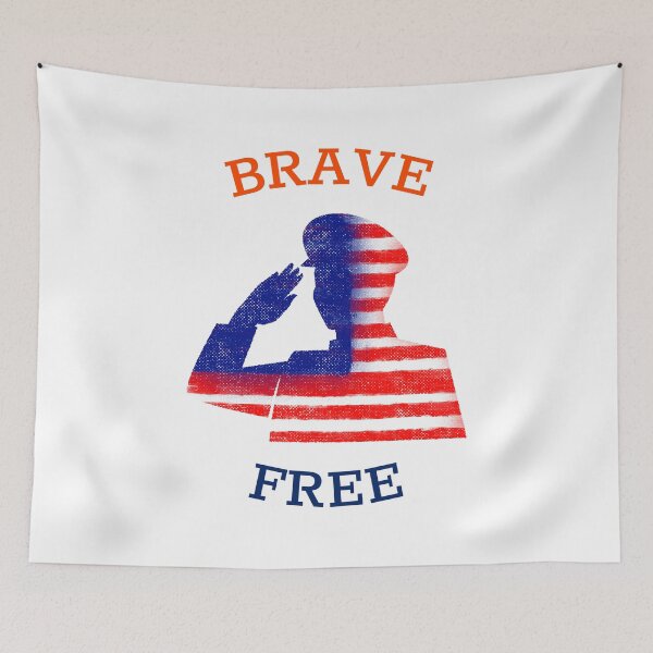 Item preview, BRAVE FREE designed and sold by SudeeshArt.