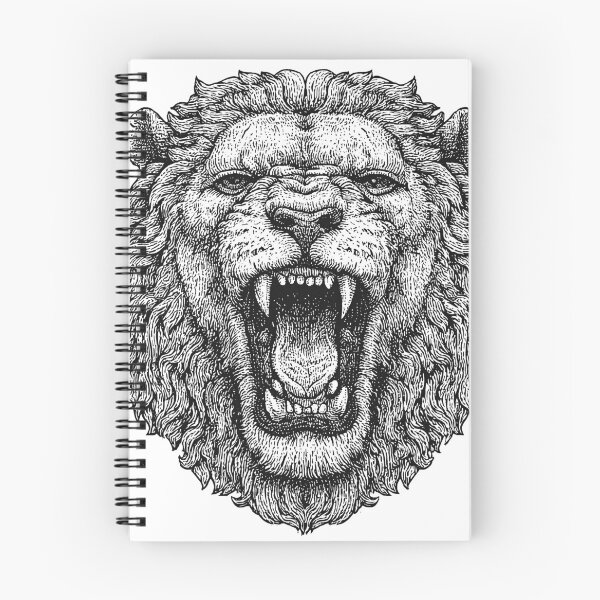 Item preview, Roaring Lion Head Graphic Tee designed and sold by folskullyz.