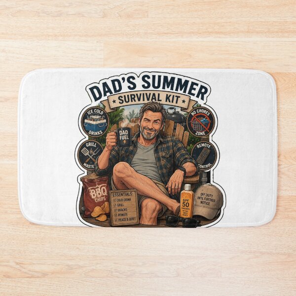 Item preview, Dad's Summer Survival Kit – Funny Dad BBQ Design designed and sold by DailyStruggleCo.