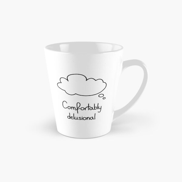 Item preview, Comfortably Delusional Funny Cloud Illustration designed and sold by Mooi Studio.