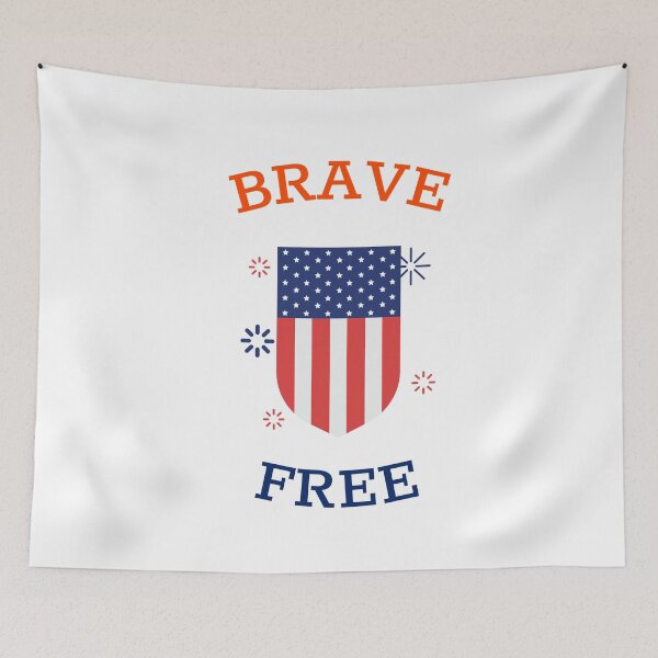 Item preview, BRAVE FREE designed and sold by SudeeshArt.
