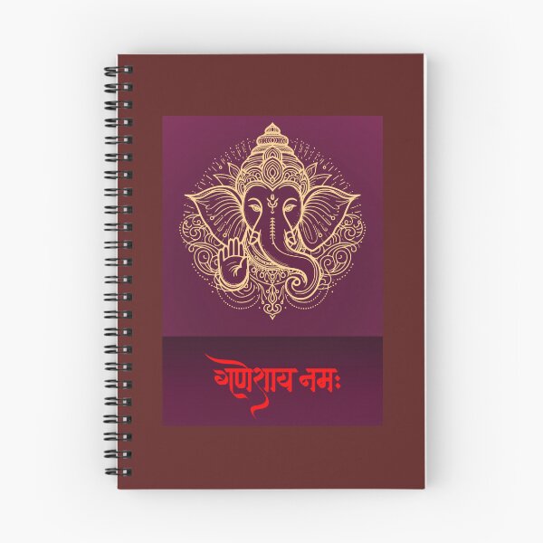 Item preview, Hindu god with purity ? shree ganeshay nammh designed and sold by ranivibes008.