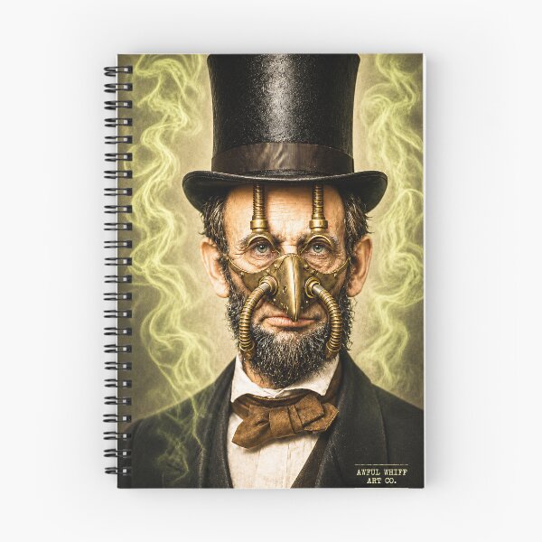 Item preview, Abraham Lincoln Reaction Art | Funny Presidential Parody Wall Art & Apparel designed and sold by Awful Whiff Art Co.