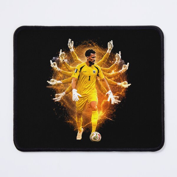 Item preview, Vozinha Cape Verdean professional goalkeeper illustration designed and sold by PMartistArtStu.