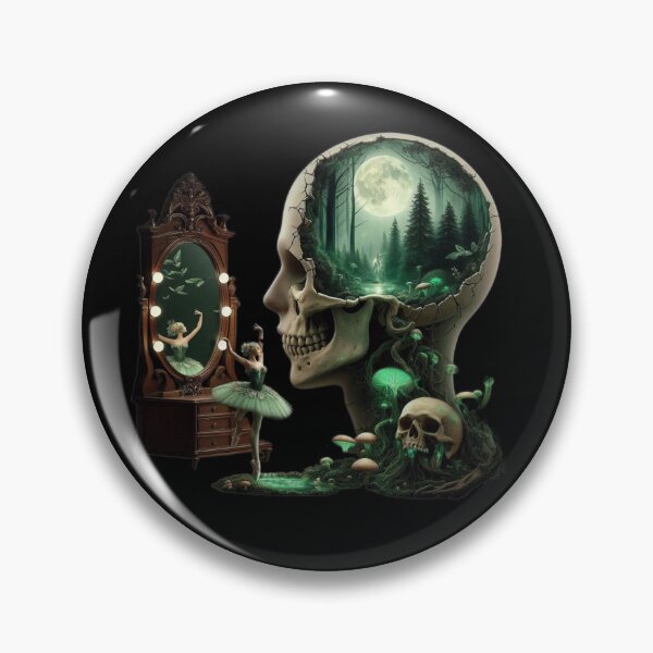 Item preview, Botanical Nightmare – Midnight Forest Soul  designed and sold by LujziWorld.