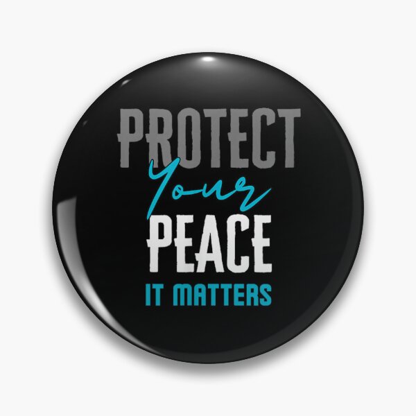 Item preview, Protect Your Peace It Matters Mental Health Positive Quote designed and sold by Ali-printshop.