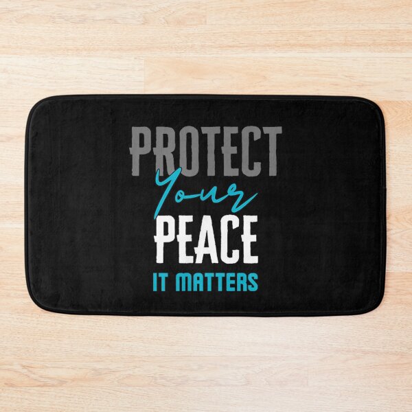 Item preview, Protect Your Peace It Matters Mental Health Positive Quote designed and sold by Ali-printshop.