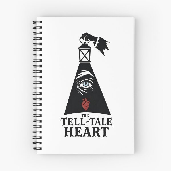 Item preview, The Tell-Tale Heart Lantern Eye Horror Graphic designed and sold by Fenay Designs.