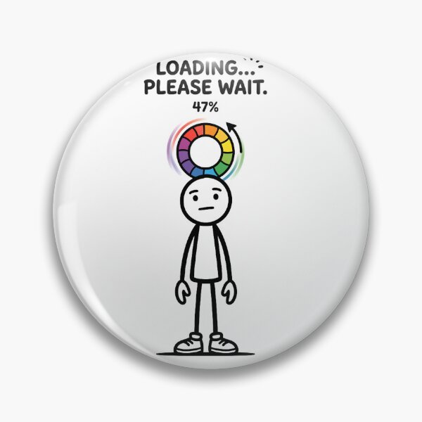 Item preview, Waiting For Ideas Loading Please Wait Quote designed and sold by OhWell Dept..