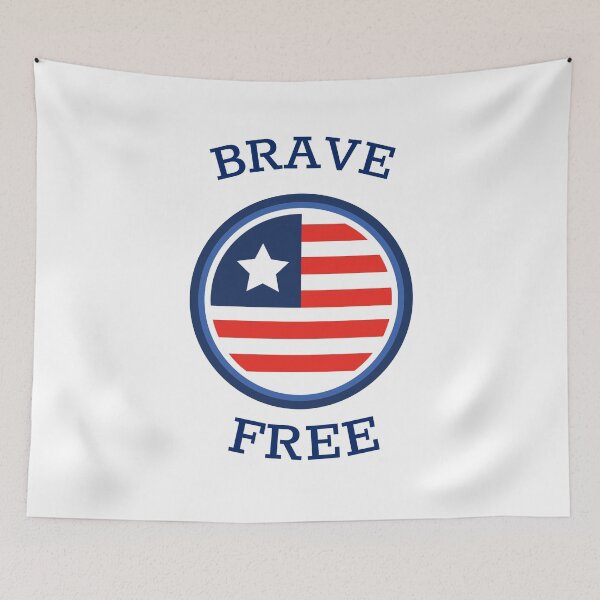 Item preview, BRAVE FREE designed and sold by SudeeshArt.